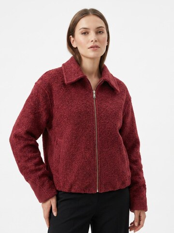 Veste mi-saison Radwa en rouge