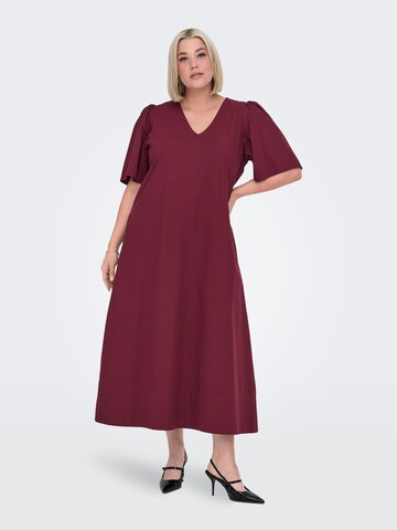 Robe 'CARLina' ONLY Carmakoma en rouge