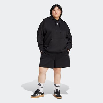 ADIDAS ORIGINALS Wide Leg Shorts in Schwarz
