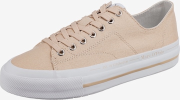 Marc O'Polo Platform trainers 'Elsy' in Beige: front