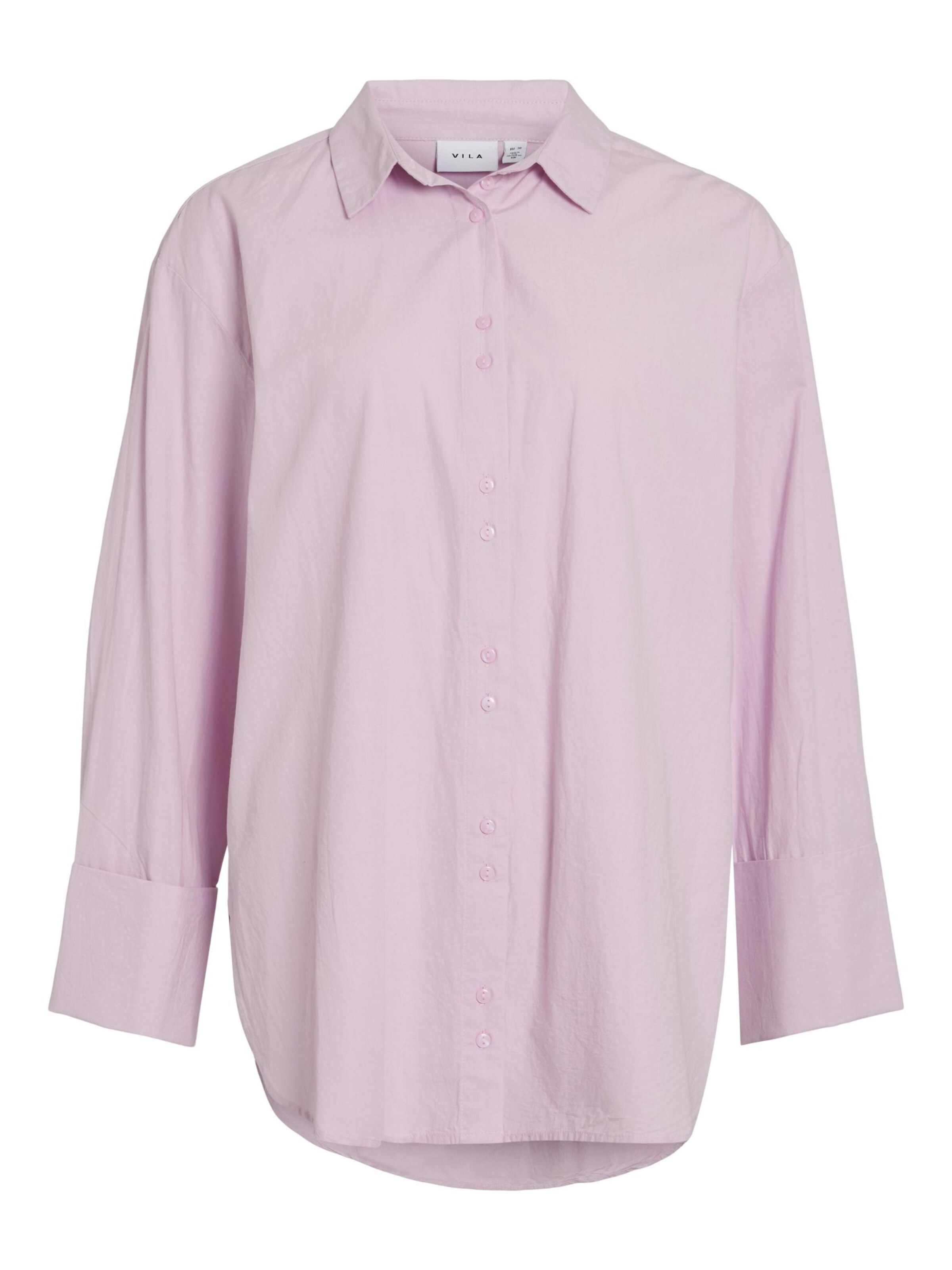 Camicia da donna di VILA in rosa: frontale