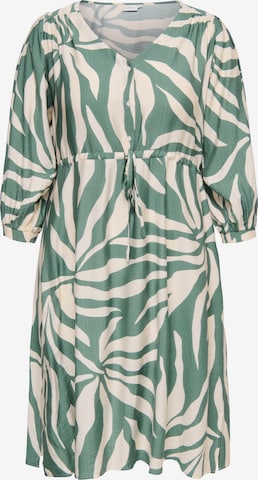 žalia ONLY Carmakoma Suknelė 'CarCamille': priekis