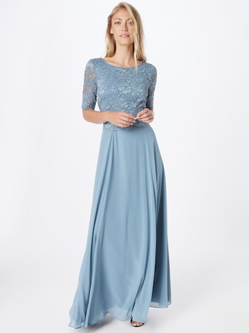 Vera MontVečernja haljina - plava boja: prednji dio