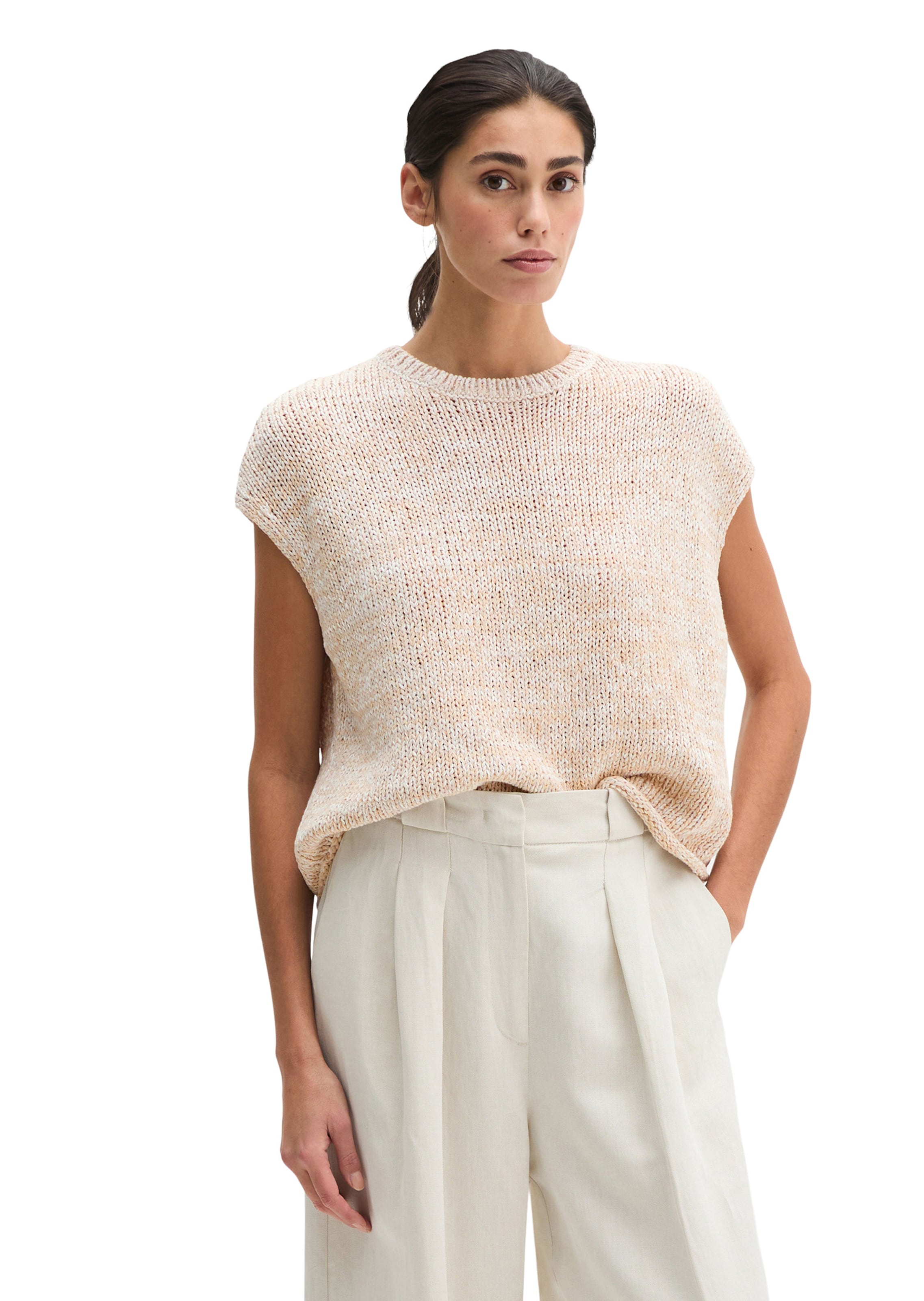 Marc O'Polo Pullover in Beige: Vorderseite