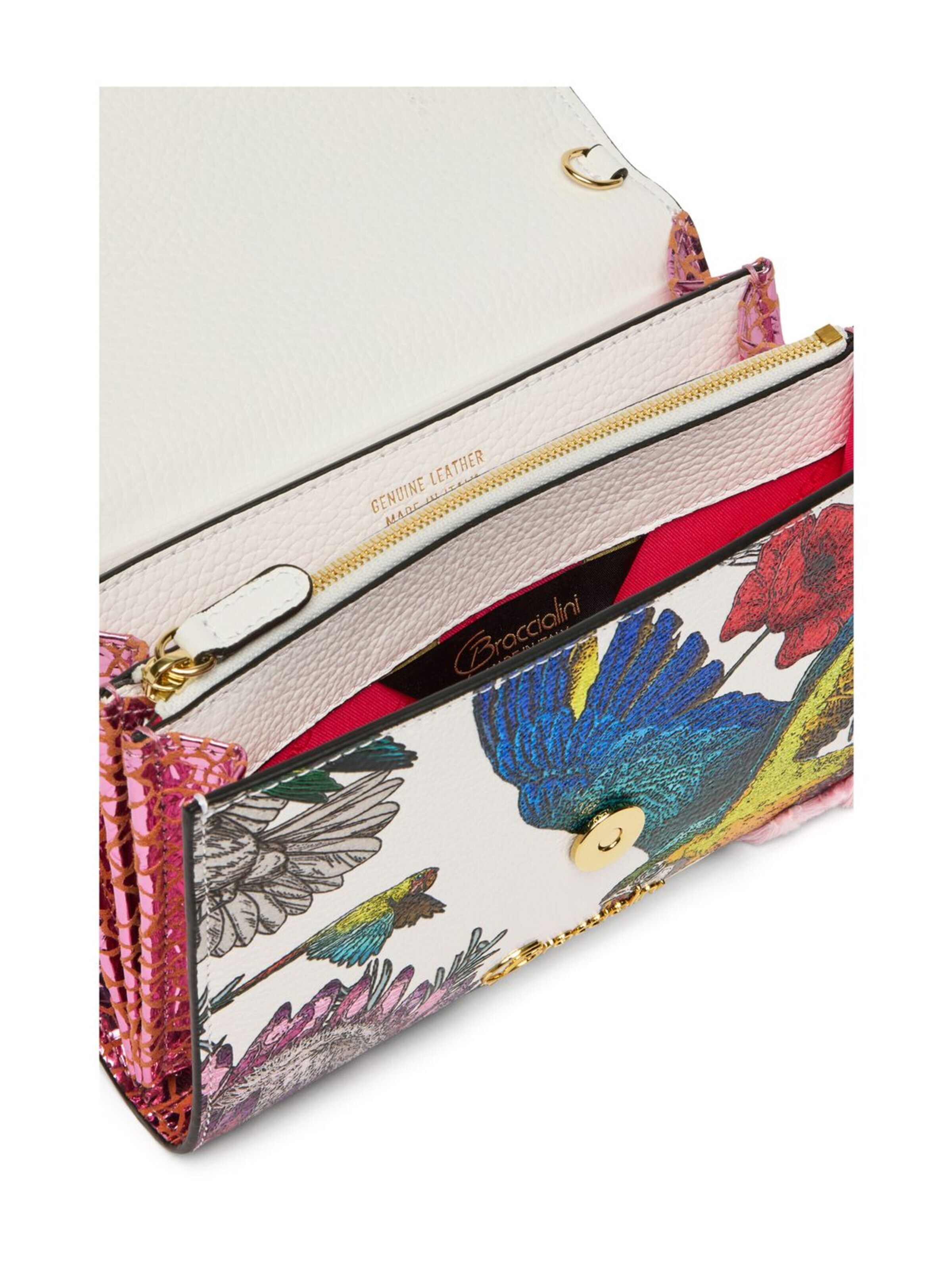 Braccialini - Bolso de noche 'Lady Pappagalli' en Mezcla de colores
