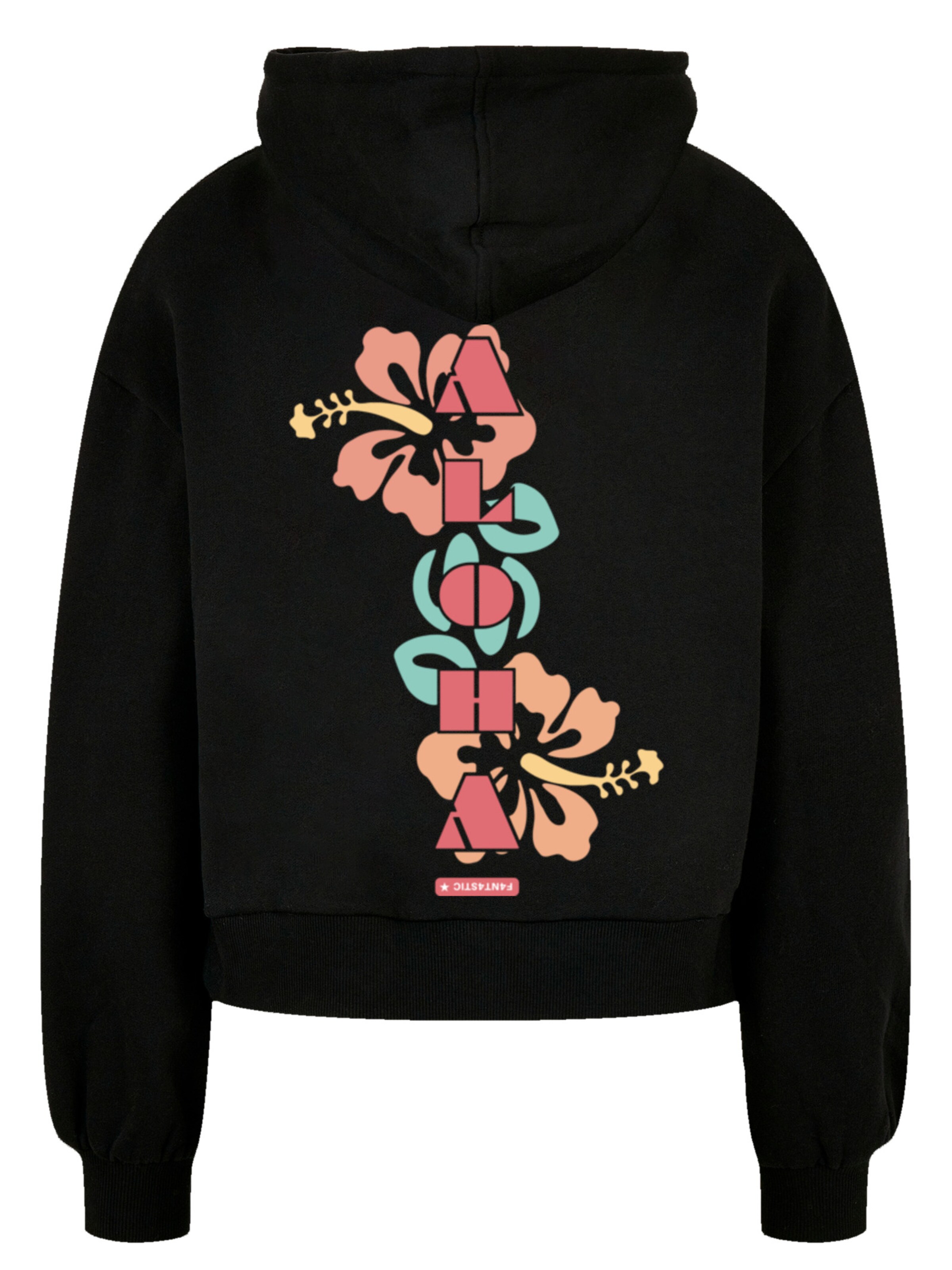 Sweat-shirt 'Aloha' F4NT4STIC en noir