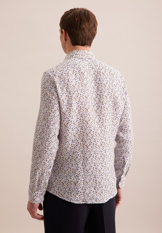 SEIDENSTICKER Slim fit Zakelijk overhemd in Beige