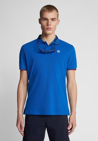 North Sails Poloshirt in Blau: predná strana