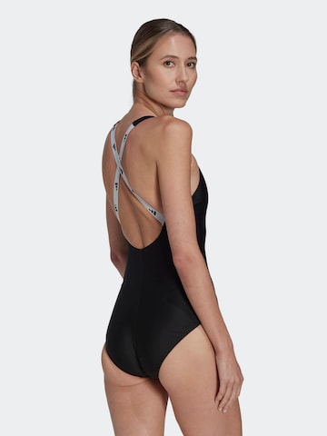 ADIDAS PERFORMANCE Active Swimsuit 'Tape' in Black