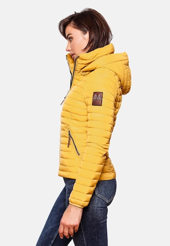 MARIKOO Between-season jacket 'Löwenbaby' in Yellow