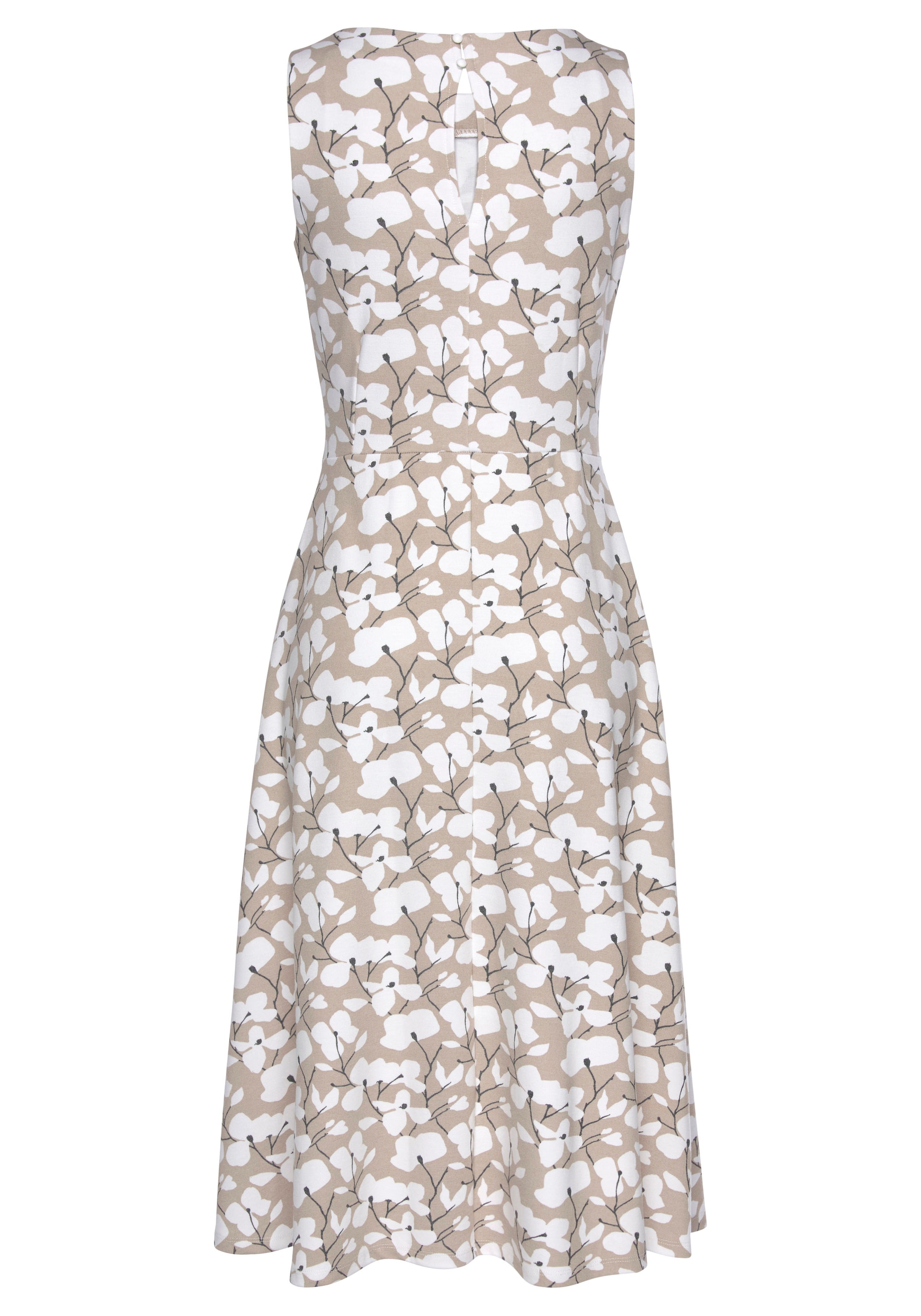 BEACH TIME Sommerkjole i beige