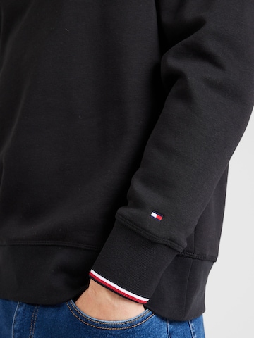 TOMMY HILFIGER Sweatshirt in Black