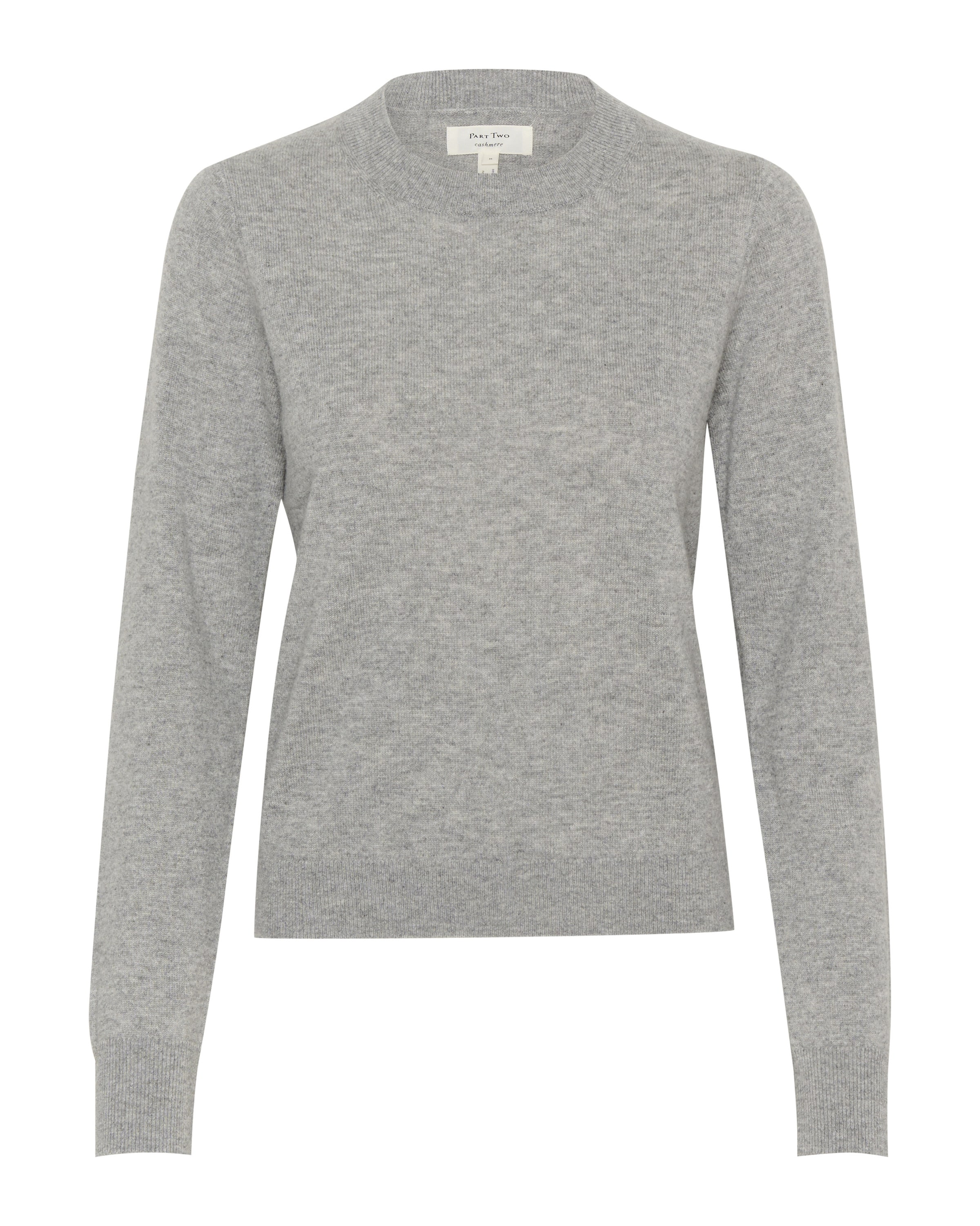 Part Two Pullover 'Marianna' in Grau: Vorderseite