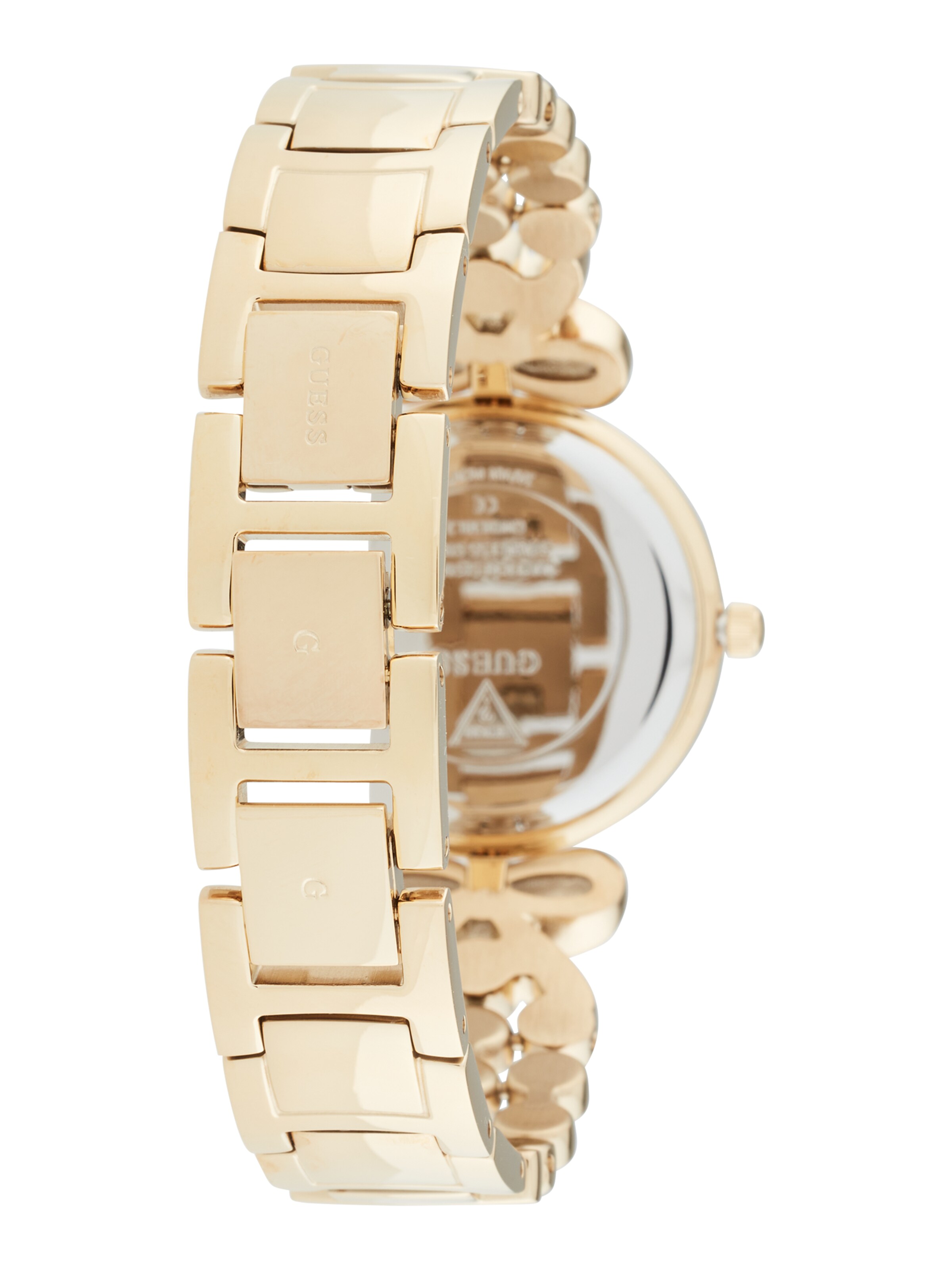 GUESS Analog watch 'RIBBON' in Gold