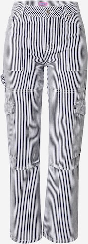 regular Pantaloni cargo di Edikted in blu: frontale