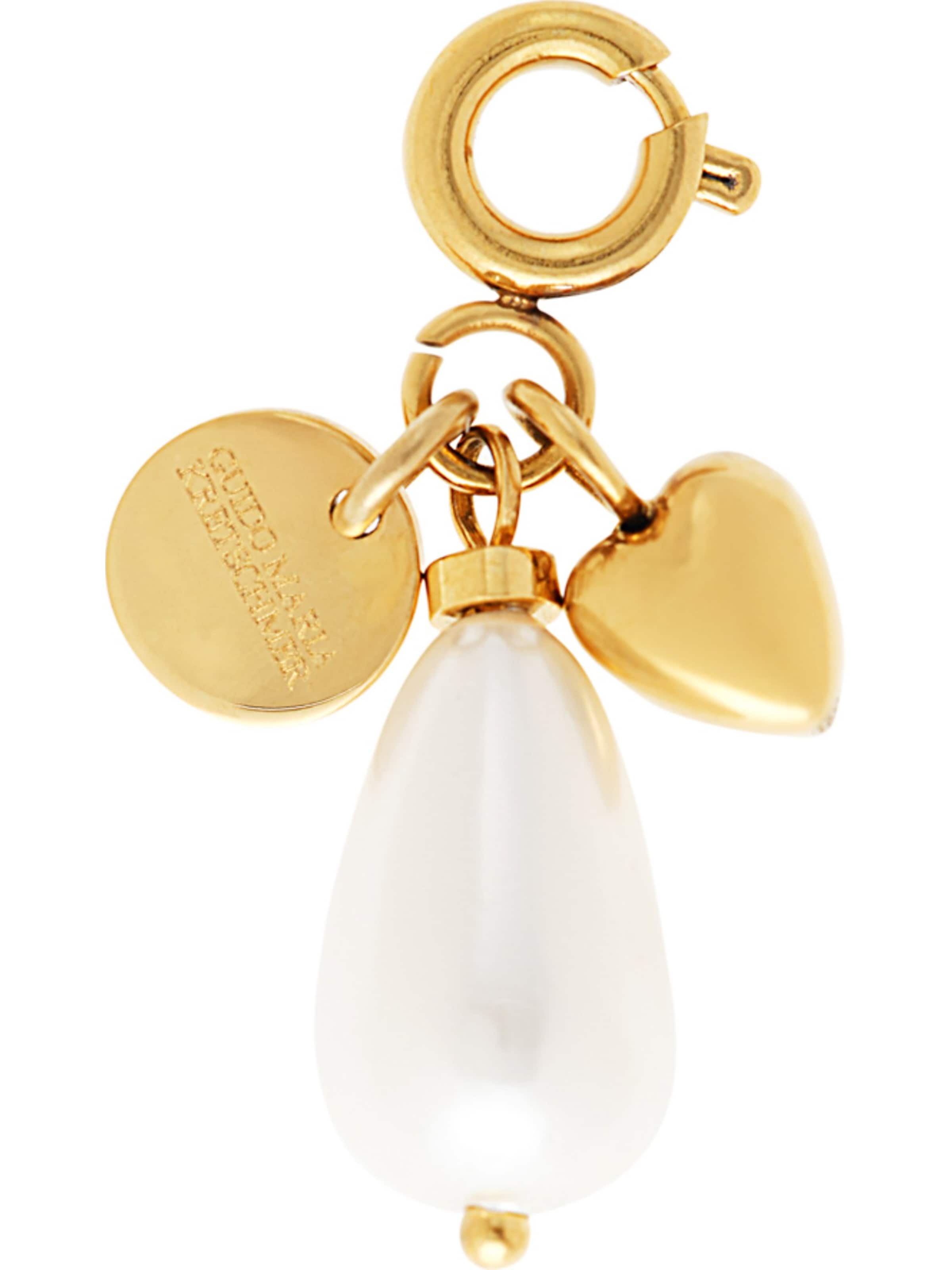 Guido Maria Kretschmer Jewellery Anhänger in Gelb: Vorderseite