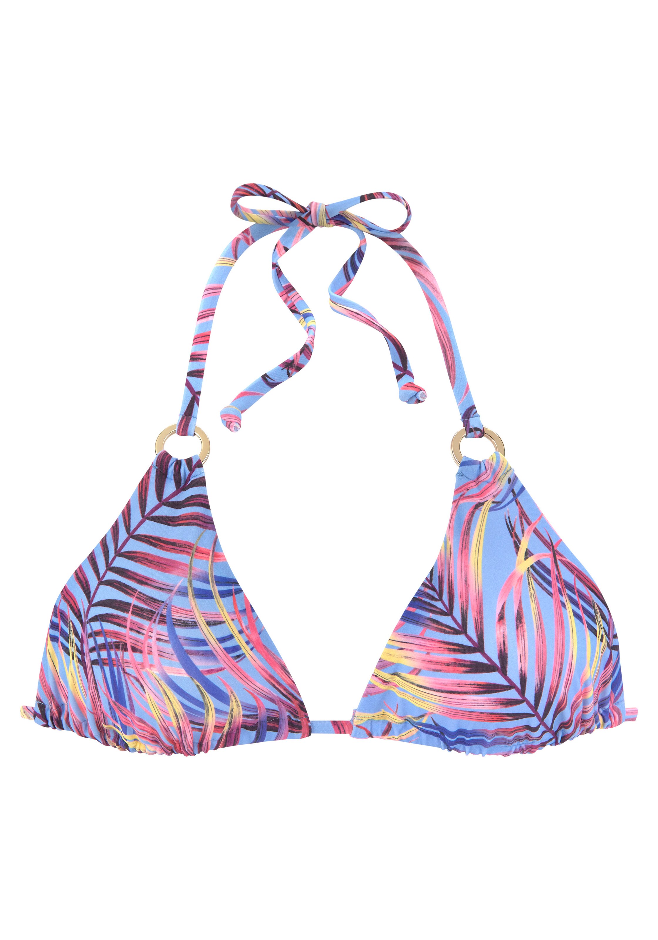 Triangle Hauts de bikini 'Breese' LASCANA en bleu : devant