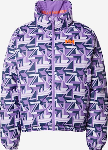 Veste mi-saison HELLY HANSEN en violet : devant