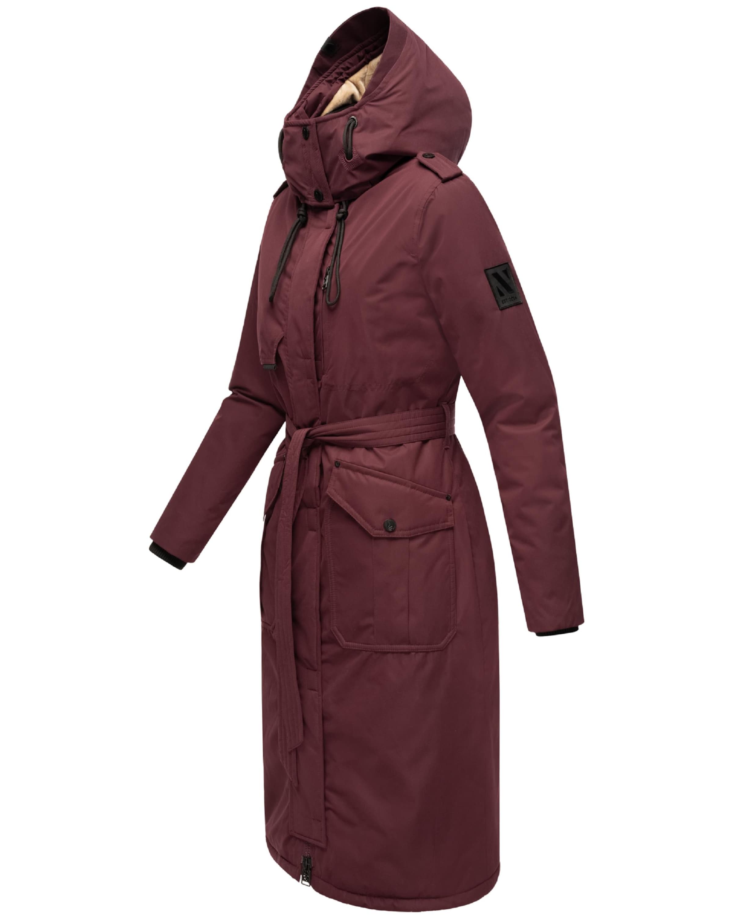 NAVAHOO Zimný kabát 'Hokulanii' - Červená