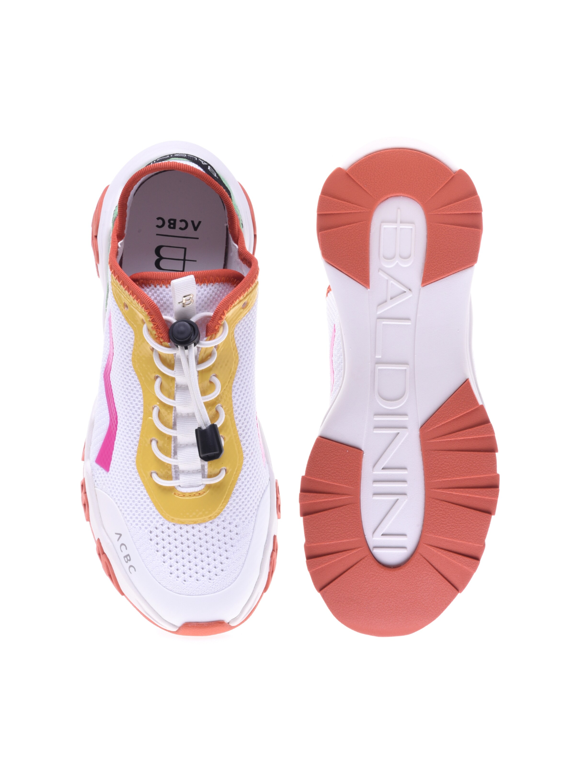 Baskets basses BALDININI en blanc