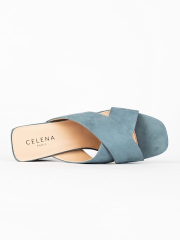 Celena - Sapato aberto 'Carah' em azul