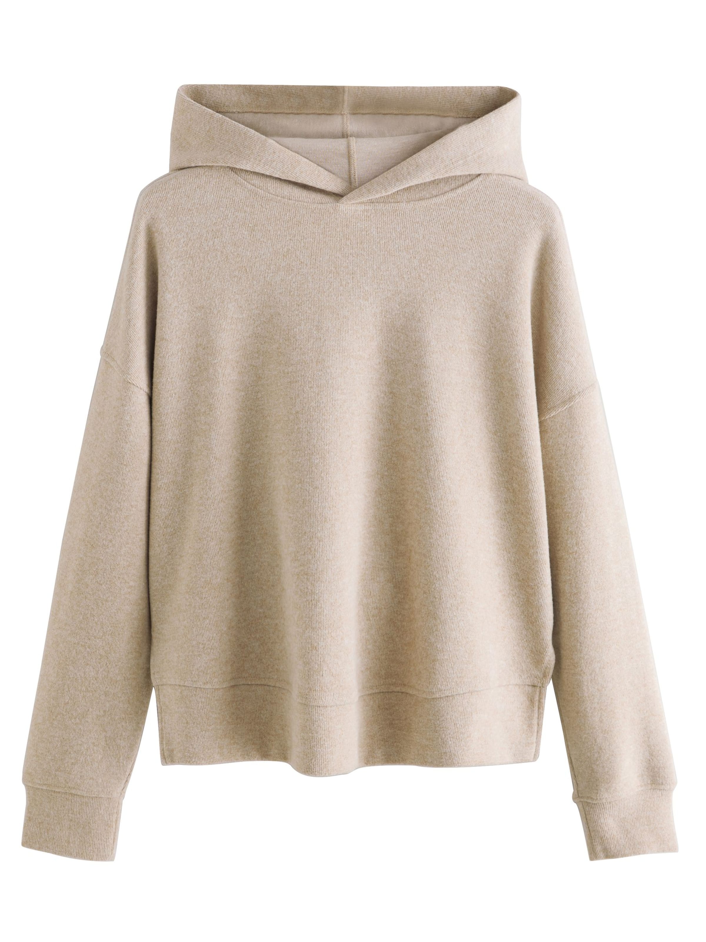 Next Oversized neulepaita värissä beige: etupuoli