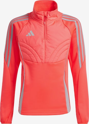ADIDAS PERFORMANCE Sportsweatshirt 'Tiro 24' in Orange: Vorderseite