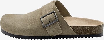 Pull&Bear Mules in Grey