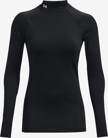 Base layer di UNDER ARMOUR in nero: frontale