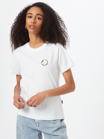 T-shirt 'Mysen Not Bananas' DEDICATED. en blanc : devant