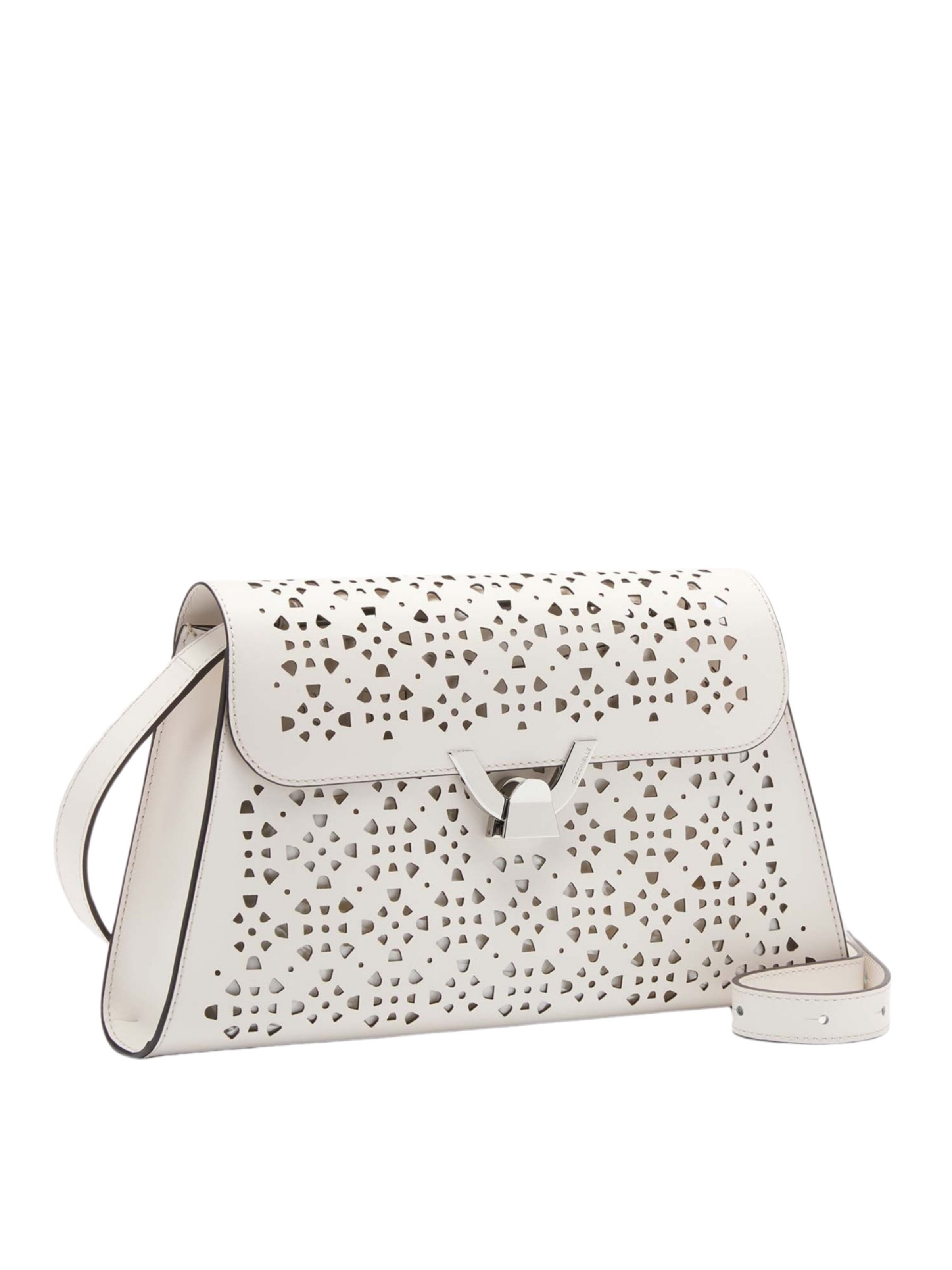 Borsa a spalla 'COCCINELLE DEW  MEDIUM' di Coccinelle in bianco
