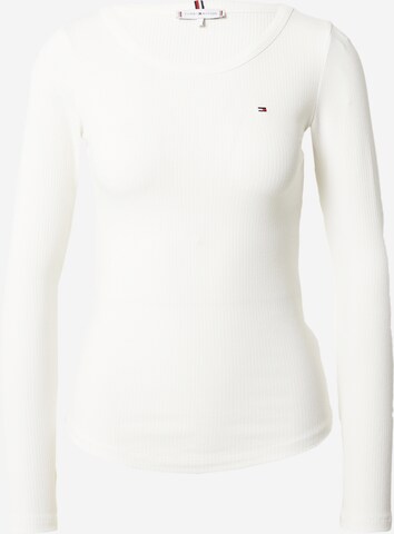 T-shirt TOMMY HILFIGER en blanc : devant