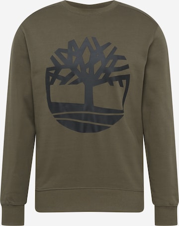 TIMBERLAND Sweatshirt in Green: front