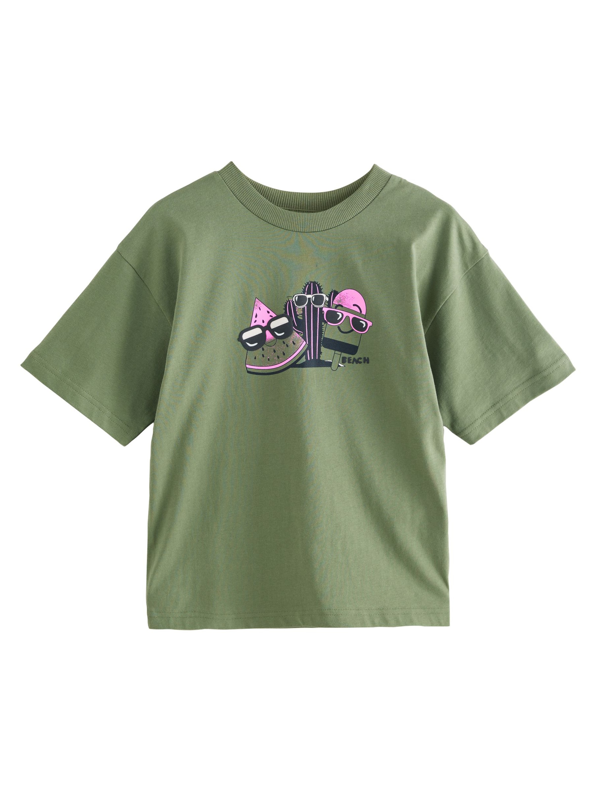 Maglietta di Next in verde: frontale