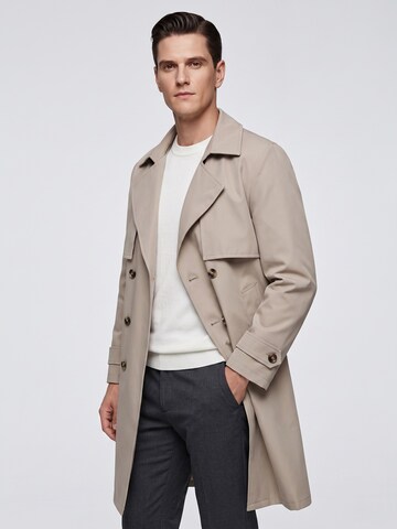 ALLTHEMEN Between-Seasons Coat 'Würde' in Beige