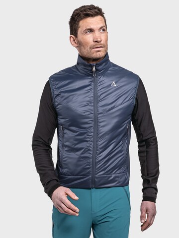 Schöffel Sportbodywarmer in Blauw: voorkant