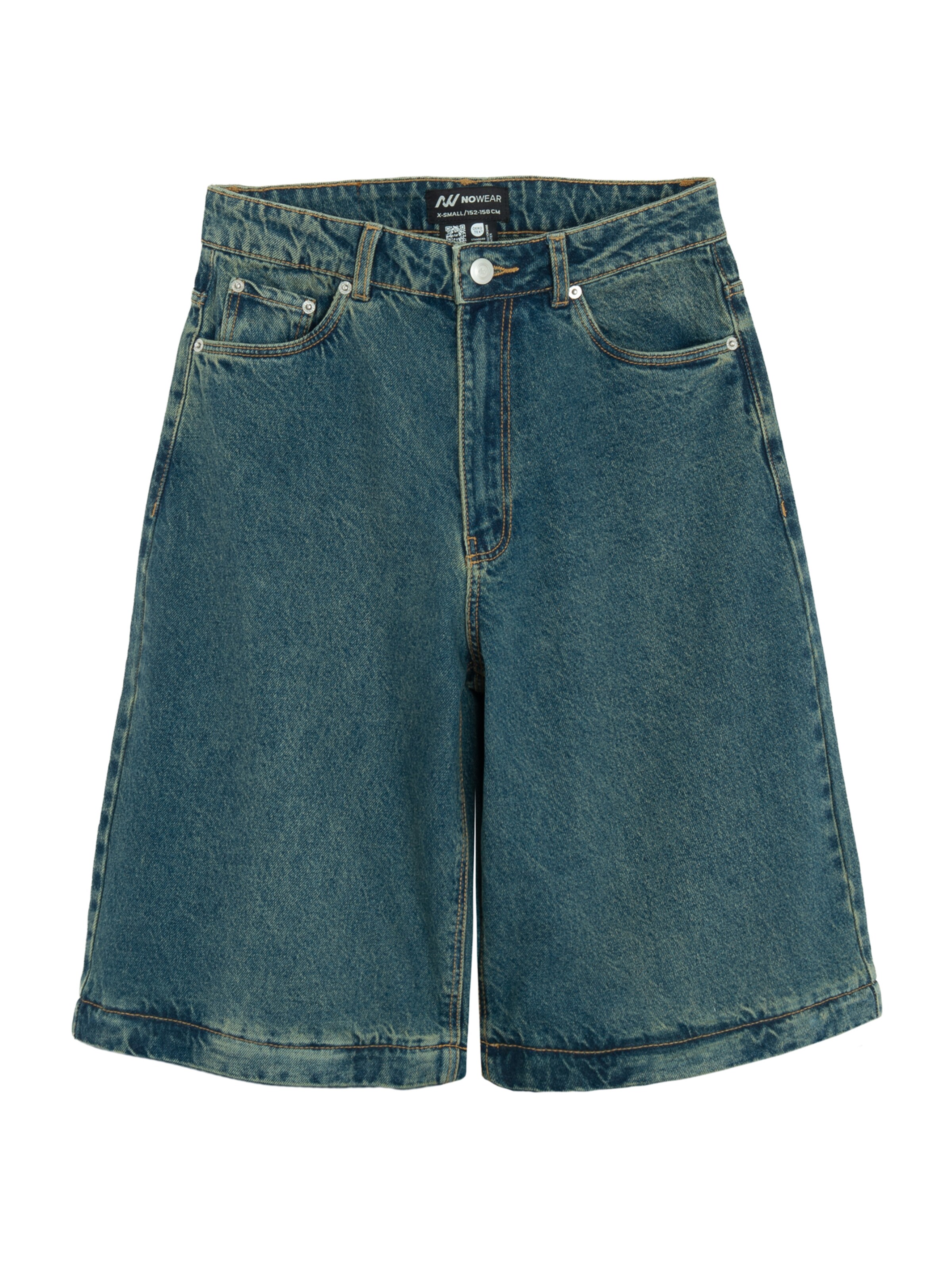 NoWear - Perna larga Calças de ganga em azul