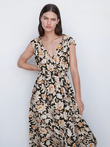 MANGO Letní šaty 'FIONA' – mix barev: přední strana