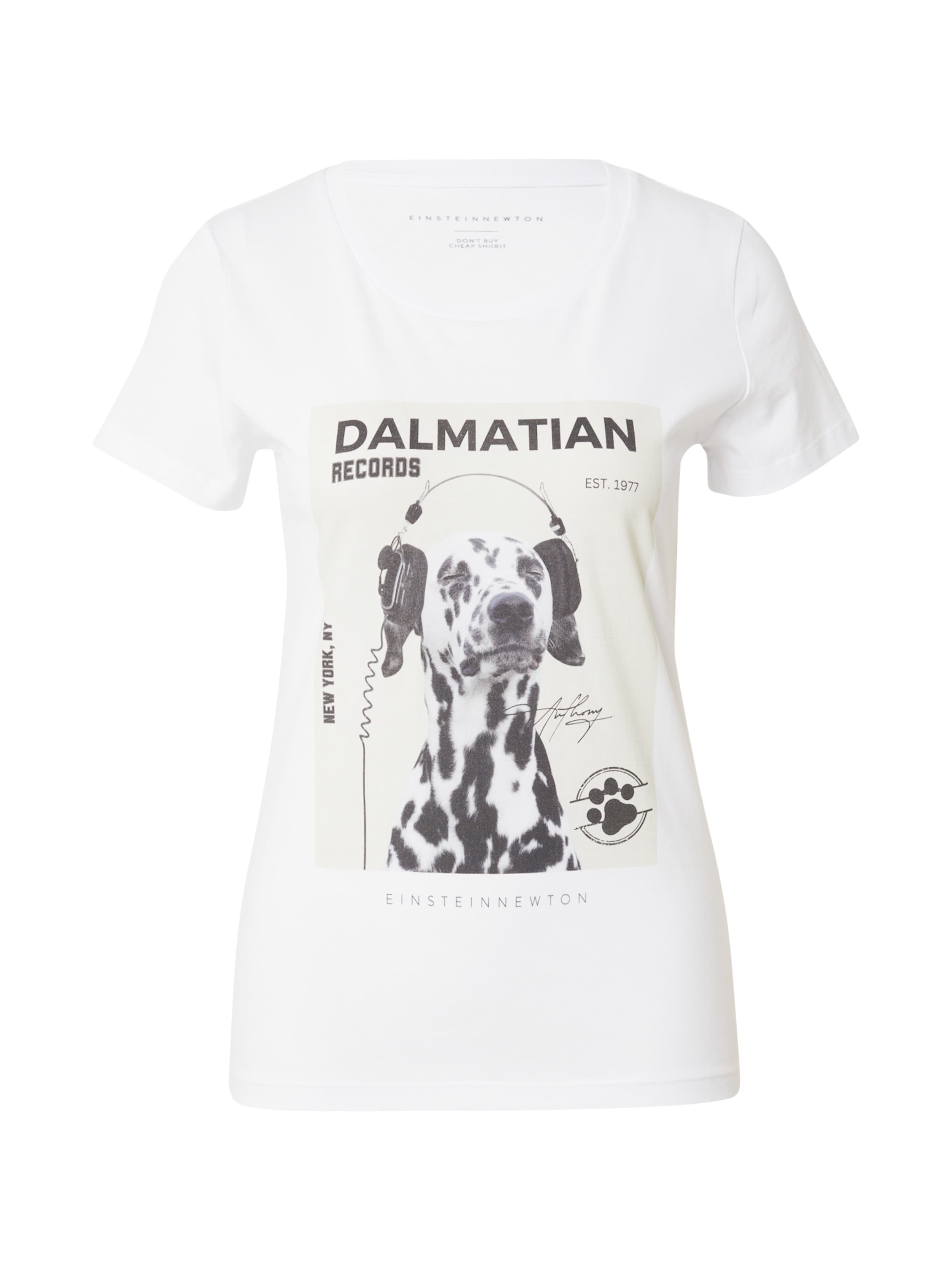 T-shirt EINSTEIN & NEWTON en blanc : devant