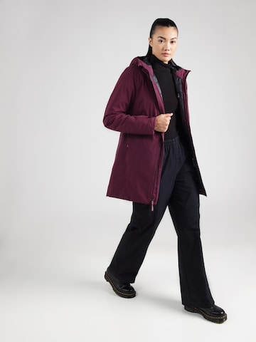 Veste outdoor 'HEIDELSTEIN' JACK WOLFSKIN en rouge