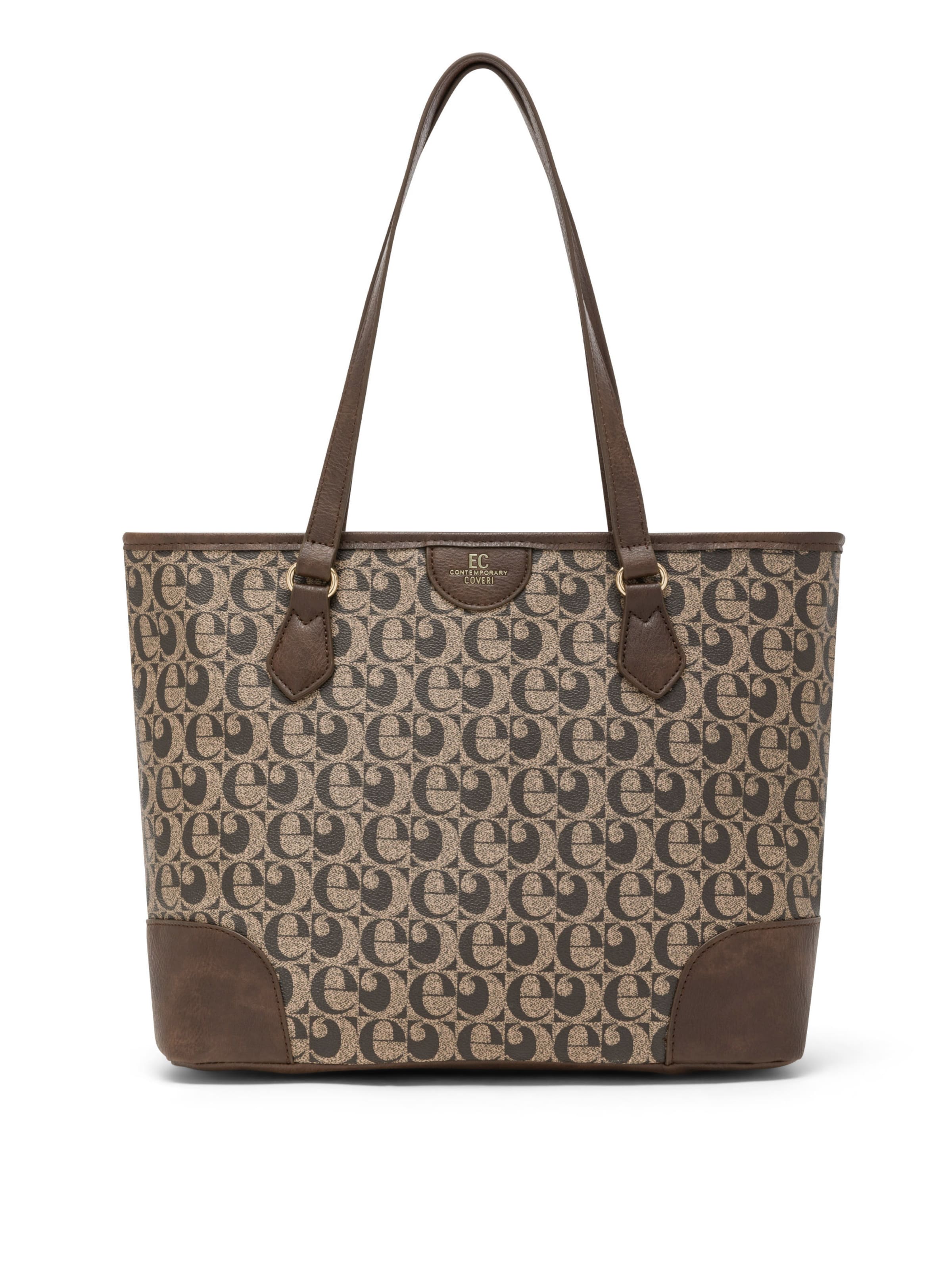 Enrico Coveri Shopper 'Marigny 1' in Bruin: voorkant