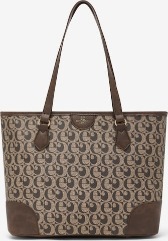 Enrico Coveri - Shopper 'Marigny 1' en marrón: frente