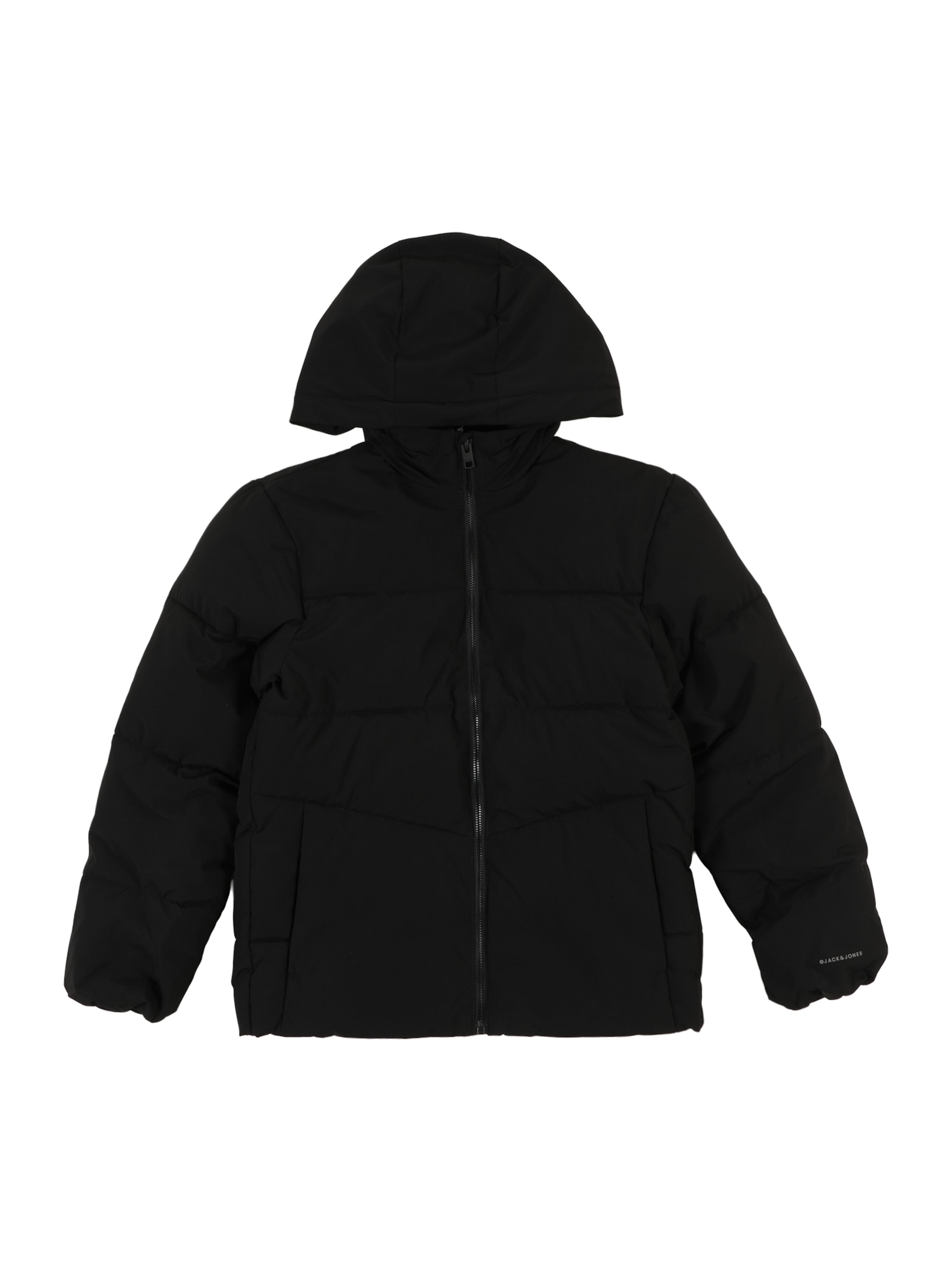 Jack & Jones Junior Winter Jacket 'JJGLOBAL' in Black: front