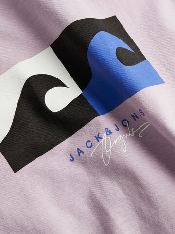T-Shirt 'MARBELLA' JACK & JONES en violet