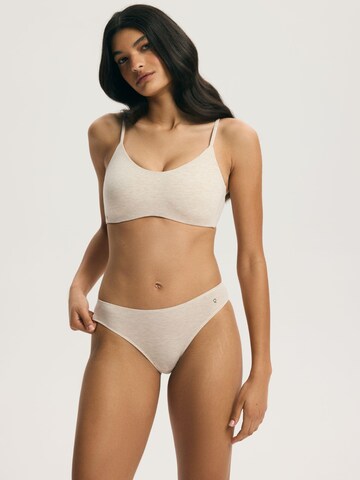 Panty 'Slip Comfie, Modal Jersey, mit Baumwollzwickel, normale Leibhöhe' di ESOTIQ in beige