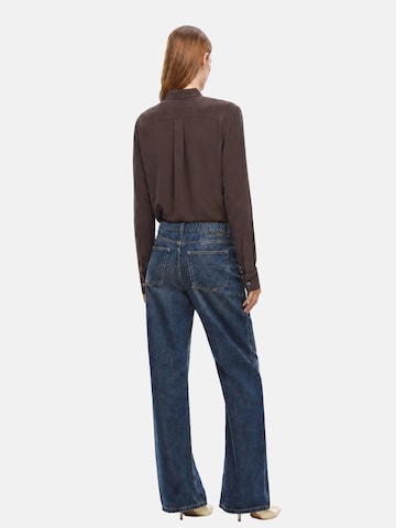 PINKO Bluse 'PINKO CRACKERS CAMICIA CREPE DE CHINE CAMICIA'‌ in Braun