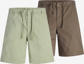 Regular Pantalon chino 'JPSTJaiden' JACK & JONES en marron : devant
