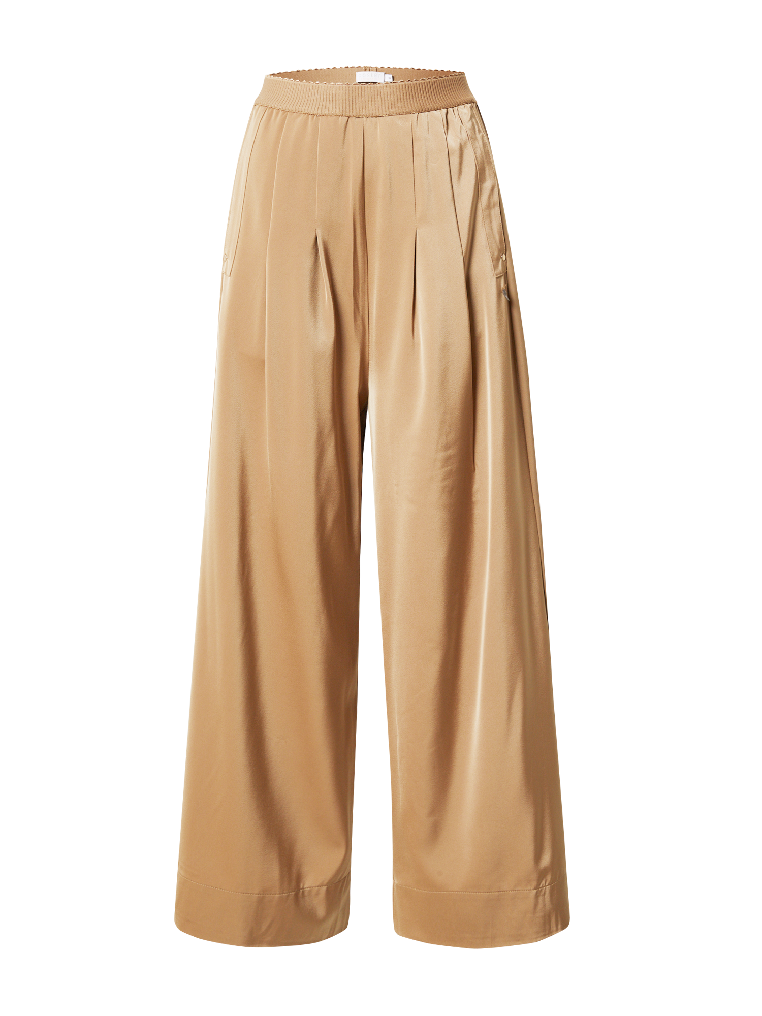 Donna Occasioni Coster Copenhagen Pantaloni con pieghe in Oro 