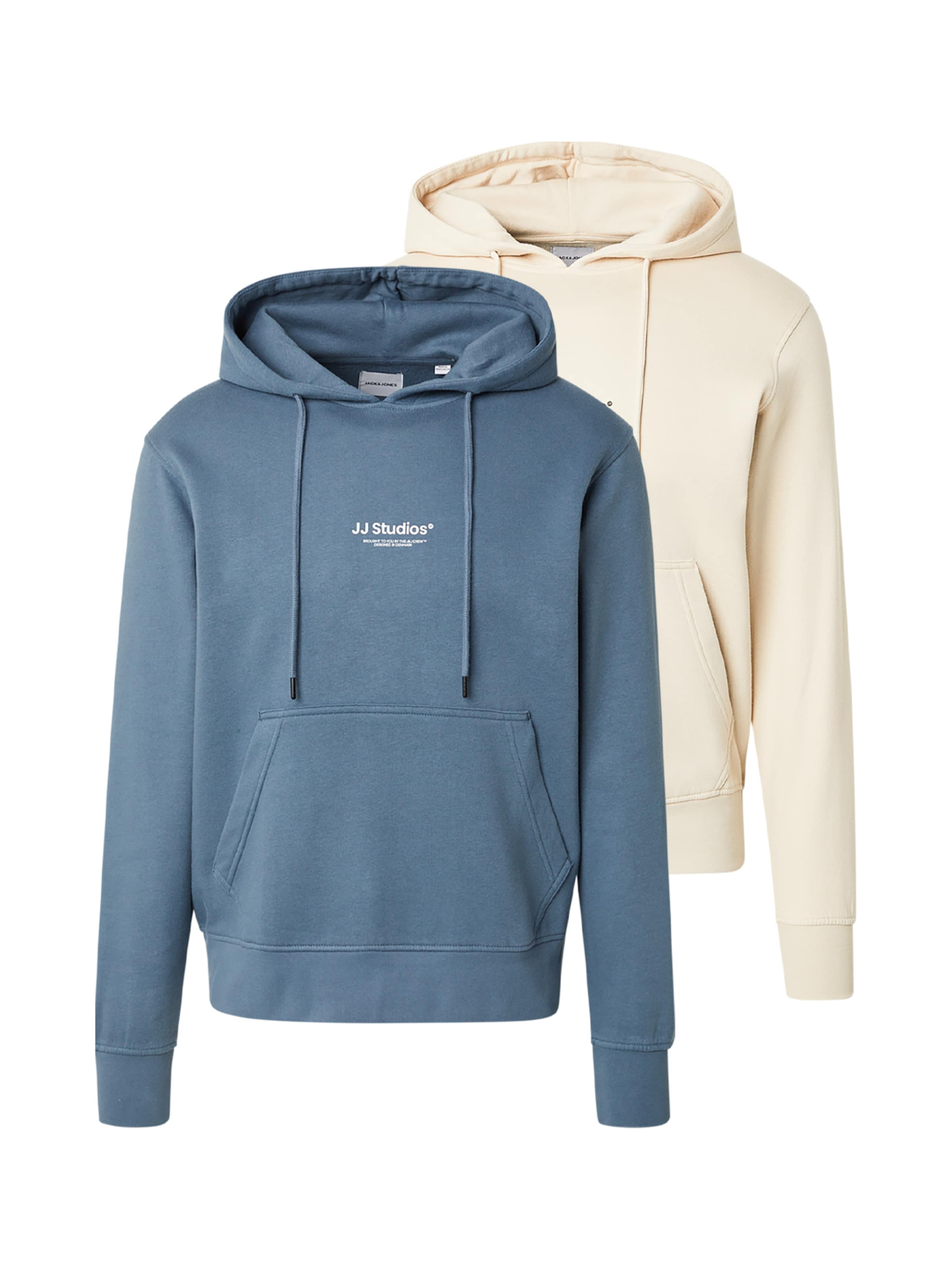 JACK & JONES - Sudadera 'JJESOHO' en beige: frente