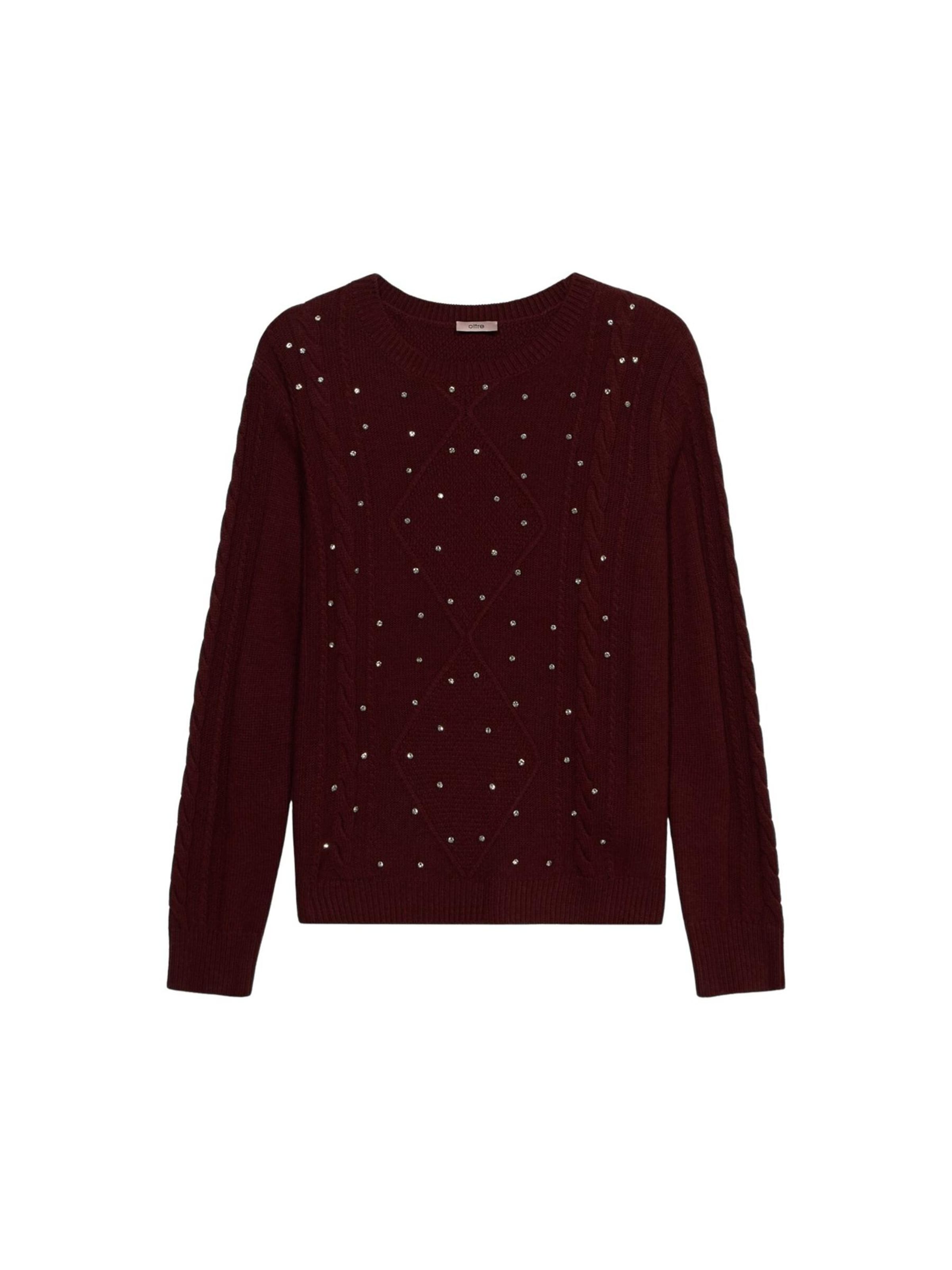 Pull-over oltre en rouge : devant